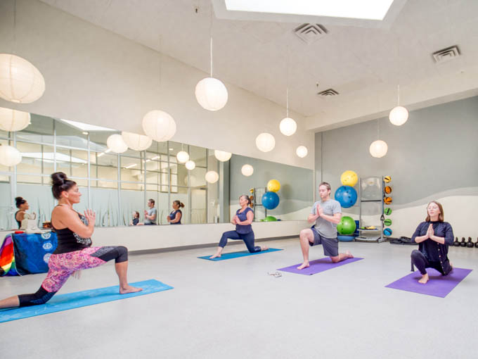 Yoga Room at Sullivan Valley Commons - Burbity Workspaces