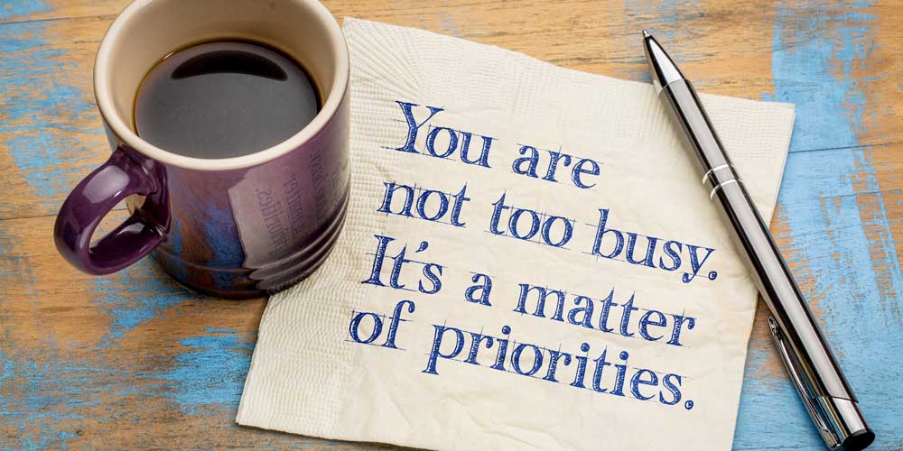 Prioritize your time management