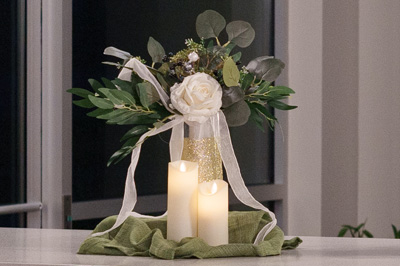 Centerpiece Set with Candles