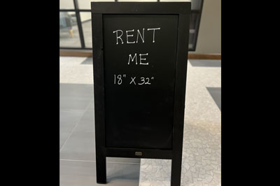 Chalkboard Sign - Double sided customized by you