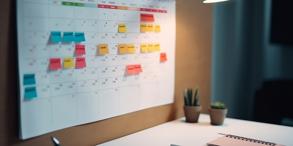 Organizing your calendar is one of many basics of appointment scheduling.