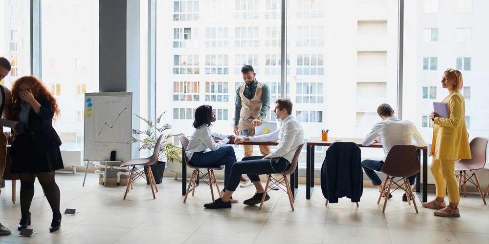 Coworking spaces can help your hybrid team to be connected & grow.