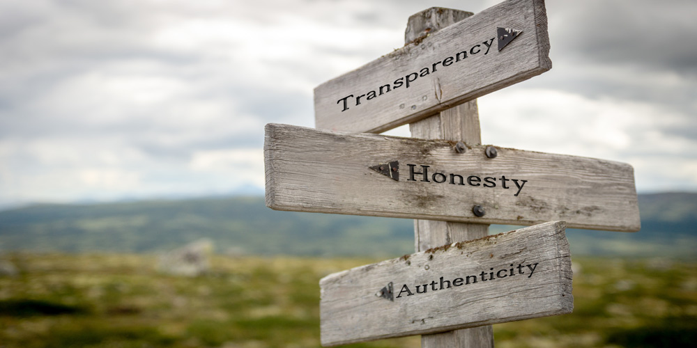 Authenticity, honesty & transparency is the foundation of loyalty for your small business.