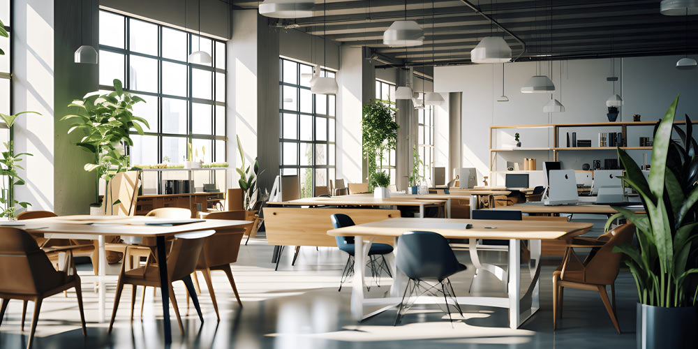 Using a coworking space allows for flexibility and convenience compared to a hotel conference room.