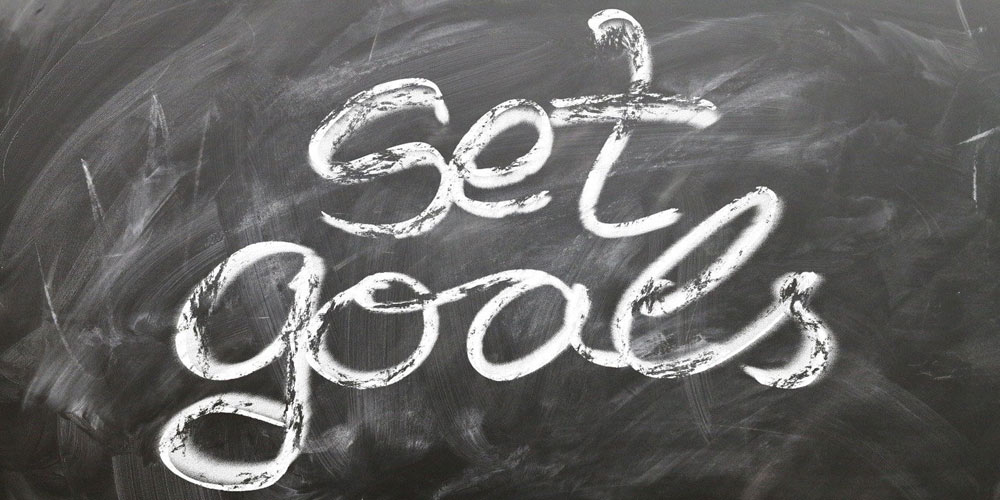 Setting business goals requires decisions and plans.