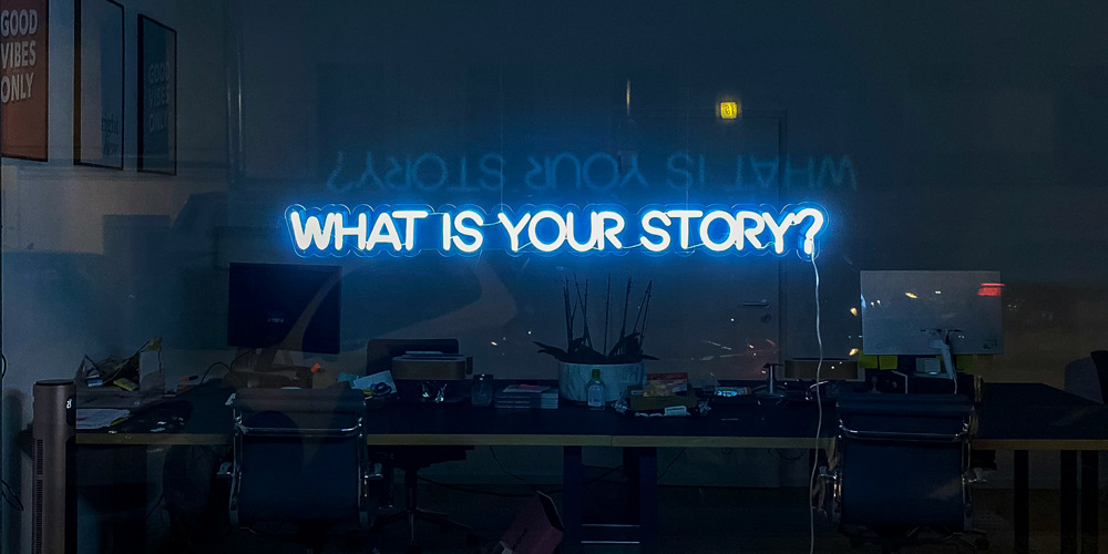 To create you brand identity, let your story stay human.