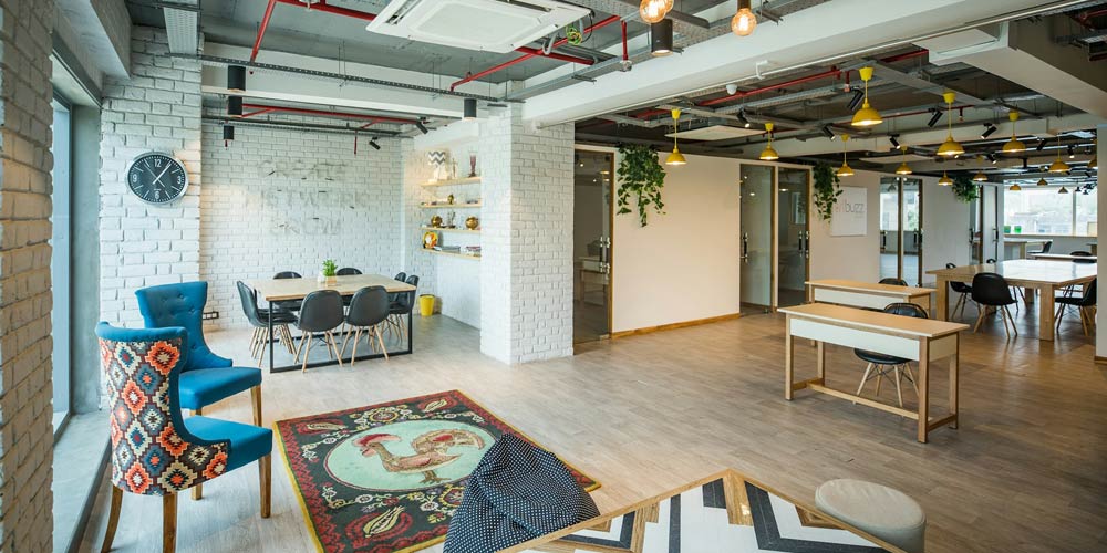 Coworking workspaces can help people feel more connected through networking events.
