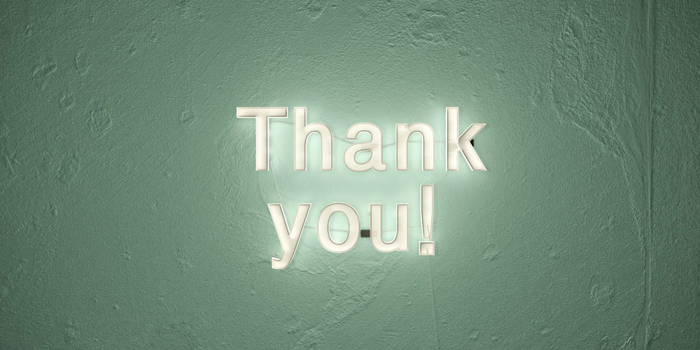Appreciating your employees by saying "thank you" creates a healthy workplace culture.