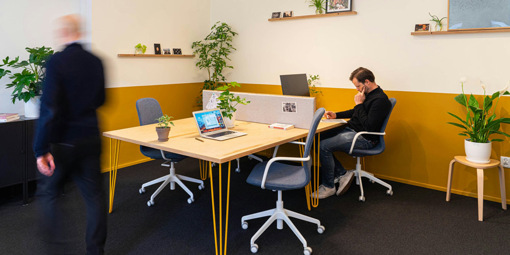 Coworking spaces can help with creating a healthy workplace culture.