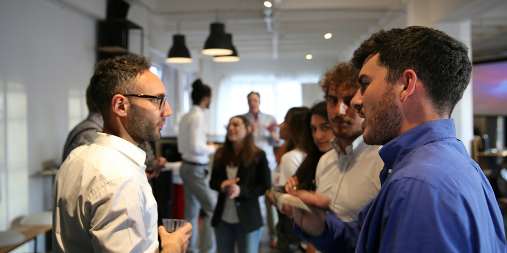 During your first year of business, building relationships can help build your business.